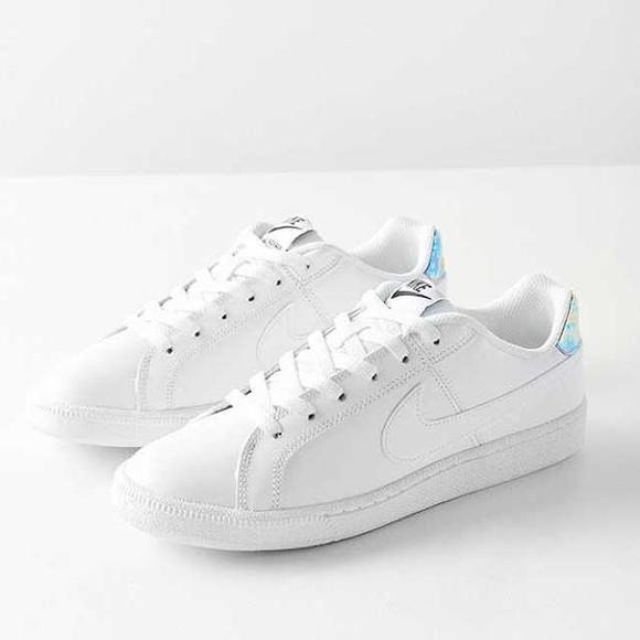 nike court royale metallic silver